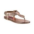 Kensie Girl open-toe Thong Sandal w/ Rhinestone glitter design