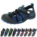 Toe Guards Closed Toe Sandals for Women & Men: 9224 navy Navy, EU41 (Women Size 10.5-11 / Men Size 9.5-10)