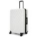 19V69 ITALIA Arrow 28" Expandable Spinner Suitcase (Bianco White)