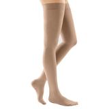 Medi Comfort Closed Toe Thigh Highs w/Silicone Dot Band - 20-30 mmHg Petite