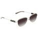 Calvin Klein Men's Silver Tone Aviator/Pilot Sunglasses CK18113s 45 57