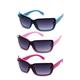 Newbee Fashion - Kids Girls Cute Bow Fashion Sunglasses One Piece Shield Lense (4-12 Years) UV Protection