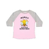 Inktastic Cute Bee Mama's Little Honeybee with Stars Toddler Short Sleeve T-Shirt Unisex