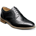 Florsheim Uptown Wingtip Oxford Dress Shoes Modern Black 15170-001