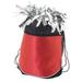 Pizzazz Girls Red Stringpack Pom Cheer Dance Backpack Bag