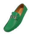 Amali Mens Perforated Harry Slip On Driving Moccasin Loafer