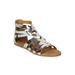 New Women Open Toe Strappy Flat Gladiator Sandal - 17996 By Yoki Collection
