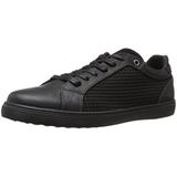 RW by Robert Wayne Men's Gregg Sneaker, Black, 8 D US