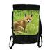 Fox Cub - Black School Backpack & Pencil Bag Set