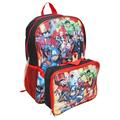 Marvel Avengers Backpack 16" w/ Detachable Lunch bag 2-Piece
