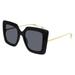 Gucci Fashion Inspired GG0435S Sunglasses 001 Black