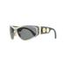 Roberto Cavalli Wrap Sunglasses RC1135 32A Gray/Gold 64mm 1135