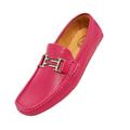 Amali Mens Perforated Harry Slip On Driving Moccasin Loafer