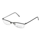 New Andrew Actman Escort Mens/Womens Designer Half-Rim Green / Gray Simple & Elegant Upscale Frame Demo Lenses 52-19-140 Eyeglasses/Spectacles