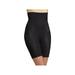 Bali Women's Shapewear Cool Comfort Hi-Waist Thigh Slimmer, Black, XX-Large