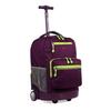 J World Sunlight Rolling Backpack, Purple