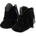 Finex Baby Boy Girl Tassel Boots Infant Toddler Soft Soled Winter Shoes