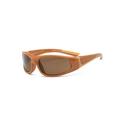 Real Kids Shades Unbreakable Bolt Sunglasses Brown/Orange Frame with Polarized B