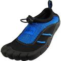 Norty - Young Mens Teens Skeletoe Aqua Wave Water Shoe - Runs 1 Size Small 38902-7D(M)US black