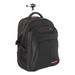 Purpose Overnight Backpack On Wheels, 11" x 11" x 21.5", Black