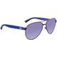 Lacoste Purple Aviator Unisex Sunglasses L185S 424 60