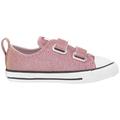 Converse Kids Chuck Taylor All-Star 2V Space Star (Infant/Toddler) Barely Rose/Silver/White
