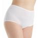 Women's Shadowline 17605P Plus Size Spandex Modern Brief Panty