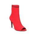 INC International Concepts Womens Rielee3 Fabric Peep Toe Mid-Calf Fashion Boots