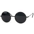 POP Fashionwear Unisex P2012 John Lennon Hippie Retro Sunglasses Black Black Lens