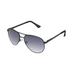 Foster Grant Men's Black Aviator Sunglasses SS05