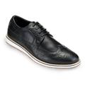 Mio Marino Classic Wingtip Oxford Dress Shoes for Men w/ Elegant Shoe Bag