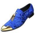 Amali Mens Casual Designer Smoking Slip on Slipper Velvet Loafer Shoes Royal Size 10.5