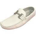 Men's Driving Moccasins Loafers Moc Toe Metal Buckle Casual Slip On Shoes