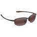 Maui Jim Ho'Okipa Asian Fit Pink Rectangular Sunglasses R407N-10