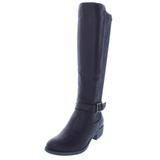 Style & Co. Womens Luciaa Textured Knee-High Riding Boots