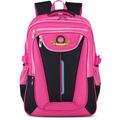 Kids School Backpack Multi-pocket Nylon School Backpack Adjustable Daypack Travel Backpack