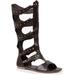 Ellie Shoes E-031-Warrior Knee-High Flat Sandal L [Mens USA 12/13] / Black