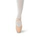 danshuz adult pink leather upper wide width split sole ballet shoes 5-11 womens