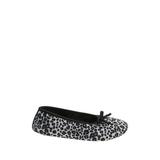 DF by Dearfoams Women's Velour Ballerina slippers