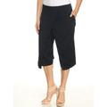 RACHEL ROY Womens Navy Culottes Wear To Work Pants Size: 8