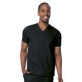 Urbane Ultimate Men's Modern Fit 2-Way Stretch Three Pocket V-Neck Scrub Top, Style 9151