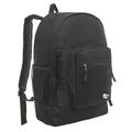 Classic Large Backpack for College Students and Kids, Lightweight Durable Travel Backpack Fits 15.6 Laptops Water Resistant Daypack Unisex Adjustable Padded Straps for Casual Everyday Use (Black)