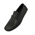 Amali Mens Slip On Driving Moccasin Casual Loafers Dress Shoes Black Size 14