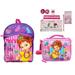 Disney Girls' Fancy Nancy Backpack w Bonus Lunch Box and 7 pcs Stationary set