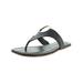 Bernardo Womens Mallory Leather O-Ring Thong Sandals