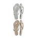 Portland Boot Company 2-Pack Metallic Flip Flops (Women's)