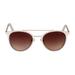 Kenneth Cole Reaction Metal Frame Brown Gradient Lens Ladies Sunglasses KC13155124F