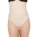 Yummie by Heather Thomson Hidden Curves High Waist Thong, Frappe, XLarge