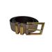 Versace Collection Men's Suede Belt (Brown, 120)