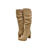 Pierre Dumas Bergamo 3 Women's Block Heel Knee High Boots 89936